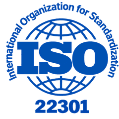 ISO 22301:2019 certified